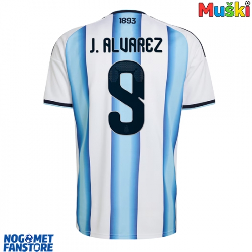 Argentina Julian Alvarez #9 Domaci Dres SP 2026 Kratak Rukav